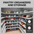 ClearSpace Clear Plastic Storage Bins – Pantry Organizers & Storage Containers, Cabinet Organizer - Home Organization Must Haves for Kitchen, Laun...