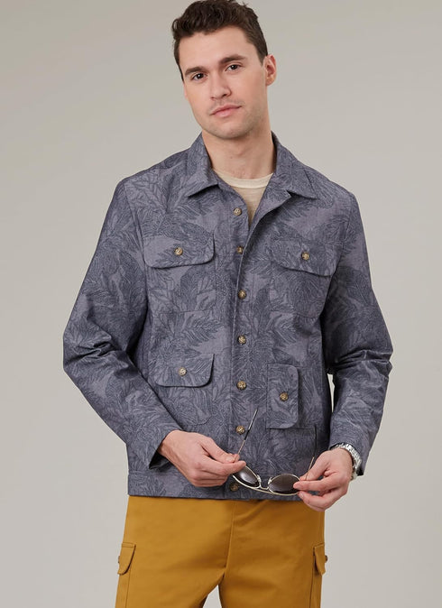 McCall's Men's Collared Jacket, Shorts and Pants Sewing Pattern Packet, Design Code M8393, Sizes 34-36-38-40-42...