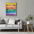 Posterizer 1 pcs-One Small Positive Thought-Rainbow Quote-Motivational & Inspirational Art-Gay & LGBTQ Art- School and classroom art- unframed wal...