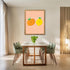 Posterizer 1 pcs-Cute tomato and orange fruit colorful art-Kids Room Art-Kitchen & Bar Art-Gift for Daughter, Son, Kids- unframed wall art...