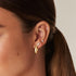 PAVOI 14K Gold Plated Solid 925 Sterling Silver Post Cubic Zirconia Flat Back Earrings for Women | Cartilage Earring | Helix Piercing Jewelry | Sm...