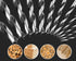 Metric Brad Point Wood Drill Bit Set, 12Pcs Drill Bit Set with Double Flutes Design for Carpenter Woodworking and All Types of Wood (3mm - 12mm)...