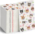 100 Pack Cat Disposable Paper Napkins Cat Guest Napkins Kitten Bathroom Hand Towels Cat Birthday Party Supplies Farm Animal Party Napkins for Baby...