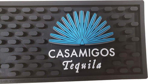 PLESIU JUSTPET Casamigos Tequila Bar Mat Spill Mat Rail Drip Mat - 23.25" x 3.5"...