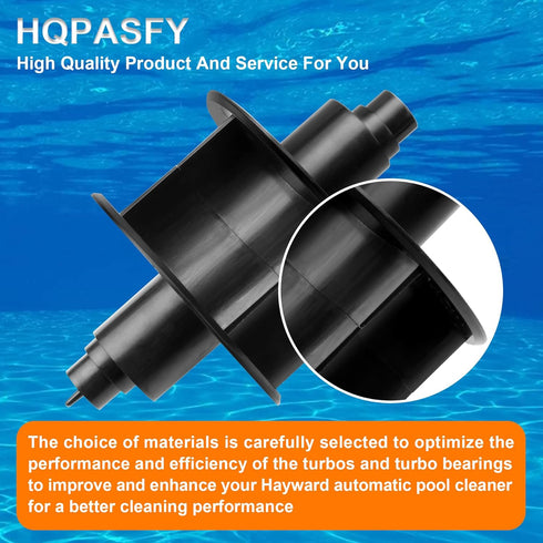 HQPASFY AXV602P Turbine Kit & Turbine Bearing Compatible with Hayward Navigator Pool Vac Automatic Suction In-Ground Pool Cleaner Model 925 2025 R...