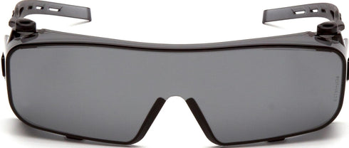 Pyramex Safety Pyramex Cappture Over Prescription Safety Glasses, Gray Frame/Gray H2X Anti-Fog Lens (S9920ST)...