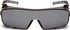 Pyramex Safety Pyramex Cappture Over Prescription Safety Glasses, Gray Frame/Gray H2X Anti-Fog Lens (S9920ST)...