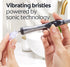 Colgate 360 Vibrate Charcoal Battery Operated Toothbrush Pack, Soft with 1 AAA Battery Included, Black, 2 Count...