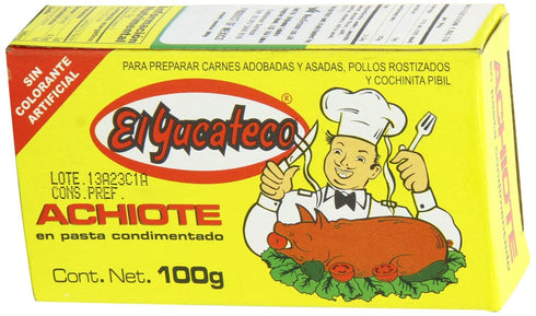 El Yucateco Paste Achiote, 3.5 oz...