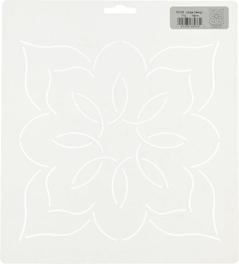Quilting Creations Quilt Stencil Floral Design, Large...