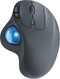 Nulea Wireless Trackball Mouse, Rechargeable Ergonomic, Easy Thumb Control, Precise & Smooth Tracking, 3 Device Connection (Bluetooth or USB), Com...