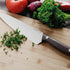 Berghoff RON Acapu Chef's Knife 8" Silver & Brown Crack-resistant Ergonomically Designed Wood Handle Sharp & Well Balanced...