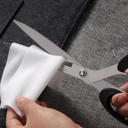 Mr.do Fabric Scissors 10 inch Sewing Scissors All Purpose Sharp Heavy Duty Fabric Scissors for Cutting Clothes Leather Classic Stainless Steel Pro...