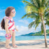 18 Inch Doll Summer Outfits Set, Vibrant Doll Swimming Playset for American doll Girls, includes Doll Bikini Swimsuits, Heart-shaped Sunglasses, G...