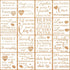 16 Pieces Inspirational Word Stencils Family Sign Stencils Reusable Painting Stencils Love Home Template with Metal Open Ring for Painting on Wood...