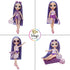 Rainbow High Swim & Style Violet, Purple 11" Fashion Doll with Shimmery Wrap to Style 10+ Ways, Removable Swimsuit, Sandals, Fun Play Accessories,...