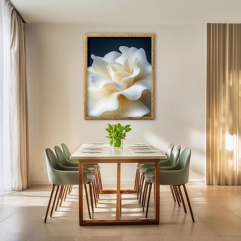 Posterizer 1 pcs-delicate rose petals close up photo -3-Floral & Botanical Art Gifts for Women Decor for Home & Office- unframed wall art...