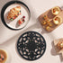 Set of 3 Silicone Trivet Mat Thick Round Trivet Set Non Slip Heat Resistant Modern Carved Trivet Kitchen Decor and Accessories for Hot Dishes, Pot...