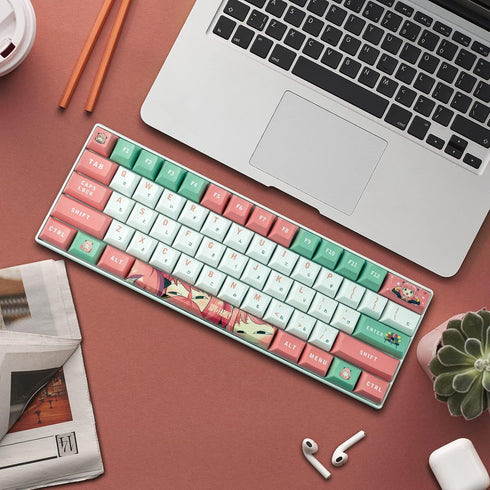 IJKT Keycaps, PBT keycap,KCA Profile for Cherry Mx Gateron Kailh Switches Mechanical Keyboard?Standard ANSI/ISO Layout...