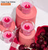 HYOOLA Clear Cup Scented Votive Candles - Wild Cherry - 12 Hour Burn Time - 4 Pack - European Made...