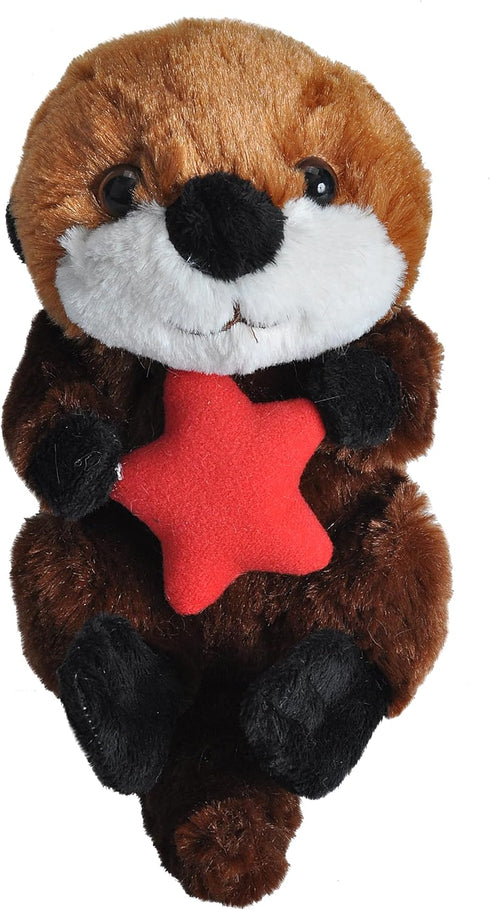 Wild Republic Sea Otter Plush, Stuffed Animal, Plush Toy, Gifts for Kids, Hug’Ems 7"...