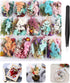 4 Packs Real Natural Dried Flowers for Making Mobile Phone Case Candle Handmade Crafts Epoxy Resin Pendant Necklace Jewelry DIY Accessories,Mixed ...