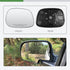 SCITOO Side View Mirror Glass Passenger Right Side Mirror Glass Fit For 2002-2004 For DODGE RAM W/O HEATED Chrome Convex Replacement Exterior Mirr...