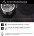 Lazy K Induction Cooktop Mat - Silicone Fiberglass Scratch Protector - for Magnetic Stove - Non Slip Pads to Prevent Pots from Sliding During Cook...