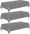 Childom 3 Pack Black and White Checkered Tablecloths 54"x108" Disposable Plastic Table Cloths Buffalo Plaid Tablecloths for Home,Halloween,Picnic ...