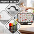 Mushroom Crock Pots Cover Resistant Oval Slow Cooker Cover with Top Handle Kitchen Appliance Cover Slow Cooker Protection Case Slow Cooker Cover f...
