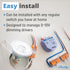 Shelly Plus 0-10V Dimmer | WiFi & Bluetooth Smart Dimmer Switch | String Light | No Neutral Wire Required | Home Automation | Compatible with Alex...