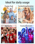 Ninetails Portable Neck Fan, 6000mAh Rechargeable Personal Fan, 360° Lightweight Wearable Fan, Low Noise 3 Speed Hands Free Fan, Hanging Headphone...