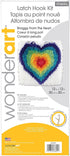 Wonderart Shaggy From The Heart Latch Hook Kit, 12" X 12"...