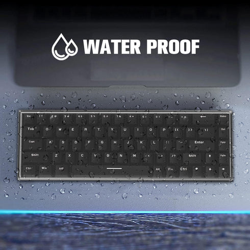 SELORSS Gaming Keyboard Dust Cover Mechanical Keyboard Cover Premium Clear Acrylic Keyboard Cover for 60% Compact 68 Keys Gaming Keyboard Keychron...
