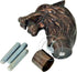 Beautiful Aluminum Wolf Handle Walking Stick/Stylish Antique Walking Stick Handel...