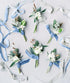 Blue Velvet Ribbon 5/8'' 25 Yards for Christmas Tree, Gift Wrapping, Flower Bouquet, Wreath Decorations, Bow Making...
