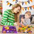 2Pcs Halloween Wooden Peg Puzzles, Halloween Toys for Toddlers Educational Puzzle Kids Halloween Party Favors Halloween Basket Stuffers Fillers Fa...