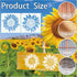 15 Pcs Sunflower Bee Stencils Butterfly Dragonfly Birds Stencil Spring Nature Templates DIY Craft Stencils for Painting on Wood Wall Canvas Rock C...
