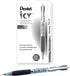 Pentel ICY Mechanical Pencil, (0.7mm), Tinted Black Barrel, 12 pack (AL27TA)...
