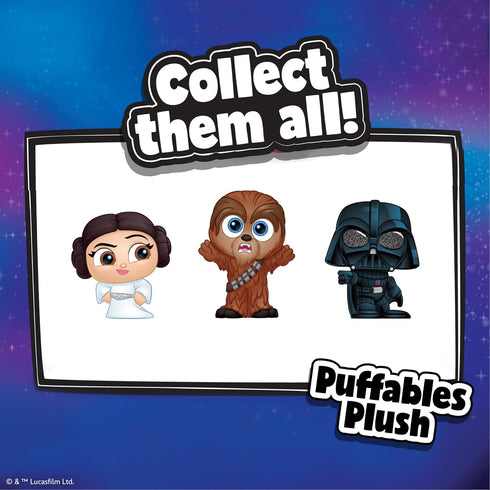 Just Play Star Wars™ Doorables Puffables Plush – Star Wars: A New Hope™, 10-inch Collectible Plush Featuring Glitter Eyes, Styles May Vary, Kids T...