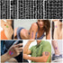 Konsait 629pcs Temporary Tattoos Stencils, Girls and Boys Glitter Tattoo Kit Templates Face Paint Stencils Body Art Stencil Stickers Pack for Adul...