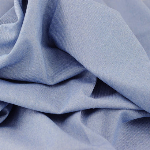 8 oz Denim Fabric,DIY for Sewing Crafting 63" by The Yard Light Blue Rose Flavor...