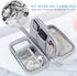FYY Travel Cable Organizer Bag Pouch Electronic Accessories Carry Case Portable Waterproof Double Layers All-in-One Storage for Cord, Charger, Pho...