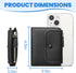 Small Cute Wallet For Women teen girls with Rfid Protection(Black)...