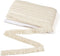 MegaPet Polyester Fringe Tassel Lace Trim 1 Inch x 82 Feet Chainette Fringe Fibre Trim Linen for Sewing Quilting Clothes Accessories Lampshade Cur...