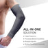 LP SUPPORT 668 Elbow Compression Sleeve Brace - Tennis and Golfer’s Elbow, Tendonitis - For Workouts, Sports & Weightlifting - for Pain Relief Men...