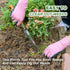 Seeding Widger, Stainless Steel Garden Planting Trowel for Repotting, Long and Narrow Widger for Weeding from Tight Areas, Hand Transplanter with ...