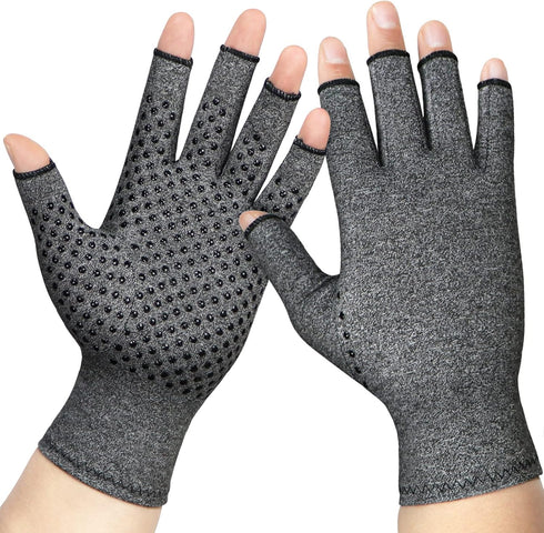 JIUFENTIAN Arthritis Compression Gloves for Women and Men-Arthritis Gloves for Women for Pain, Hand Swelling, Rheumatoid, Tendonitis, and Computer...