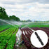 100Pcs Drip Irrigation Fittings 1/4” Single Barbed Coupling Connectors Drip Sprinkler Head Barbed Connectors, Irrigation Tubing Drip Line Coupler ...