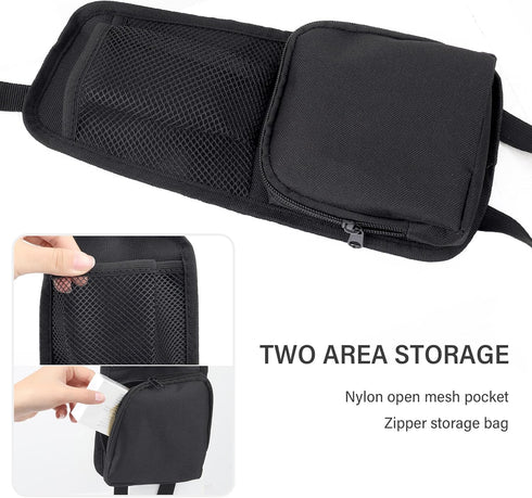 Car Seat Storage Hanging Bag,Car Seat Side Organizer Car Interior Accessories Hold Phones,Wallets,Glasses,Universal Multifunctional Car Organizers...